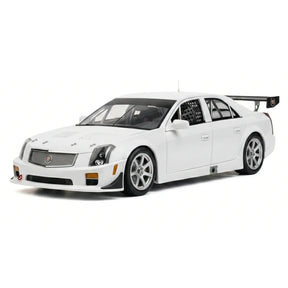 AutoArt Cadillac 2004 CTS-V Białoczerwony akcent 1:18 – Kolekcjonerski model odlewany