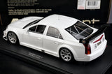 AutoArt Cadillac 2004 CTS-V Białoczerwony akcent 1:18 – Kolekcjonerski model odlewany