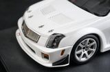 AutoArt Cadillac 2004 CTS-V Białoczerwony akcent 1:18 – Kolekcjonerski model odlewany