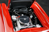AutoArt Chevrolet 1962 Corvette C1 Red 1:18 – Collectible Diecast Model Die-Cast
