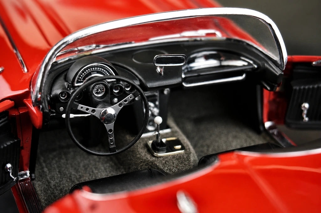 AutoArt Chevrolet 1962 Corvette C1 Red 1:18 – Collectible Diecast Model Die-Cast