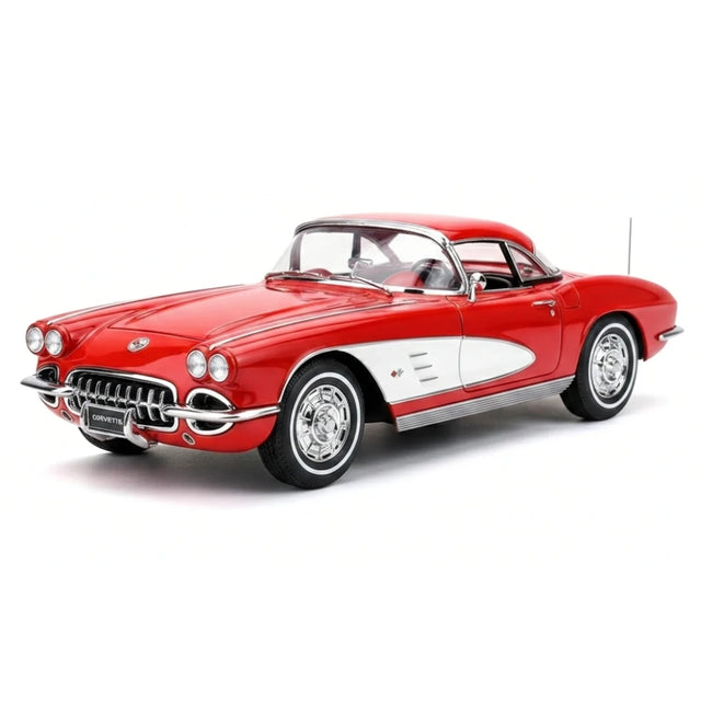 AutoArt Chevrolet 1962 Corvette C1 Red 1:18 – Collectible Diecast Model Die-Cast