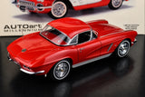 AutoArt Chevrolet 1962 Corvette C1 Red 1:18 – Collectible Diecast Model Die-Cast
