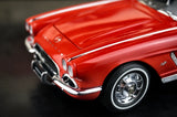 AutoArt Chevrolet 1962 Corvette C1 Red 1:18 – Collectible Diecast Model Die-Cast