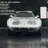 AutoArt Chevrolet 1978 Corvette C3 25th Anniversary Silver 1:18 – Collectible Diecast Model Die-Cast