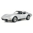 AutoArt Chevrolet 1978 Corvette C3 25th Anniversary Silver 1:18 – Collectible Diecast Model Die-Cast