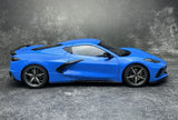 AutoArt Chevrolet 2020 Corvette C8 Stingray Z51 Blau 1:18 – Druckguss-Sammlermodell