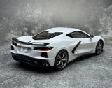 AutoArt Chevrolet 2020 Corvette C8 Stingray Z51 Gray 1:18 – Sammelobjekt aus Druckguss