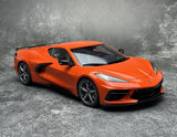 AutoArt Chevrolet 2020 Corvette C8 Stingray Z51 Orange 1:18 – Sammelobjekte aus Druckguss