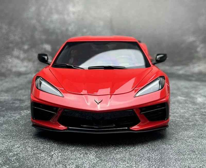 [AutoArt] 1:18 Chevrolet 2020 Corvette C8 Stingray Z51 Red Model Car Die-Cast