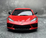 [AutoArt] 1:18 Chevrolet 2020 Corvette C8 Stingray Z51 Red Model Car Die-Cast