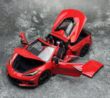 [AutoArt] 1:18 Chevrolet 2020 Corvette C8 Stingray Z51 Red Model Car Die-Cast
