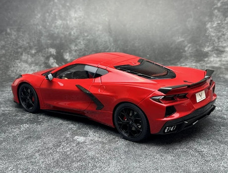 [AutoArt] 1:18 Chevrolet 2020 Corvette C8 Stingray Z51 Red Model Car Die-Cast