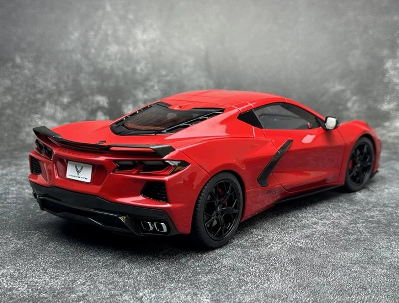 [AutoArt] 1:18 Chevrolet 2020 Corvette C8 Stingray Z51 Red Model Car Die-Cast