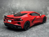 [AutoArt] 1:18 Chevrolet 2020 Corvette C8 Stingray Z51 Red Model Car Die-Cast