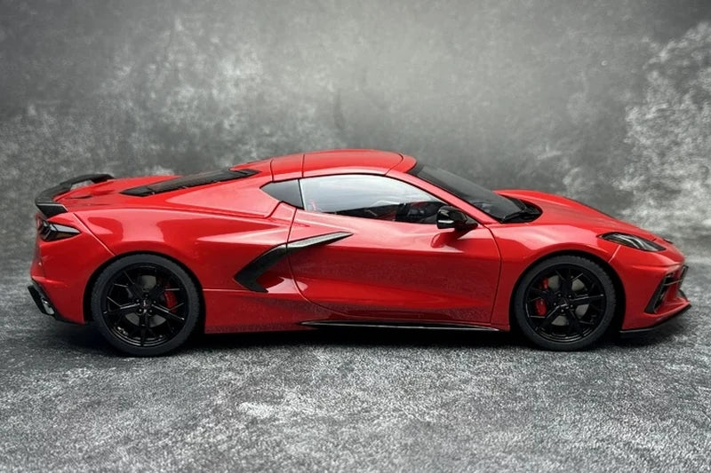[AutoArt] 1:18 Chevrolet 2020 Corvette C8 Stingray Z51 Red Model Car Die-Cast