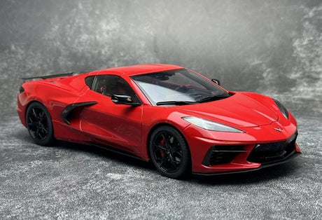 [AutoArt] 1:18 Chevrolet 2020 Corvette C8 Stingray Z51 Red Model Car Die-Cast