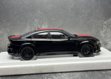 AutoArt Dodge 2020 Charger R-T Scat Pack Widebody Black 1:18 – Modelo de fundición a presión coleccionable