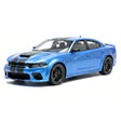 AutoArt Dodge 2020 Charger R-T Scat Pack Widebody Azul 1:18 – Modelo de fundición a presión coleccionable