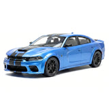 AutoArt Dodge 2020 Charger R-T Scat Pack Widebody Azul 1:18 – Modelo de fundición a presión coleccionable
