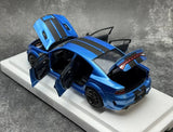 AutoArt Dodge 2020 Charger R-T Scat Pack Widebody Azul 1:18 – Modelo de fundición a presión coleccionable