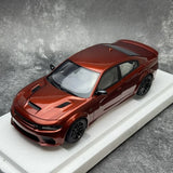 AutoArt Dodge 2020 Charger R-T Scat Pack Widebody Brown 1:18 – Modelo de fundición a presión coleccionable