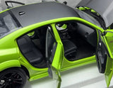 AutoArt Dodge 2020 Charger R-T Scat Pack Widebody Cyan 1:18 – Modelo de fundición a presión coleccionable