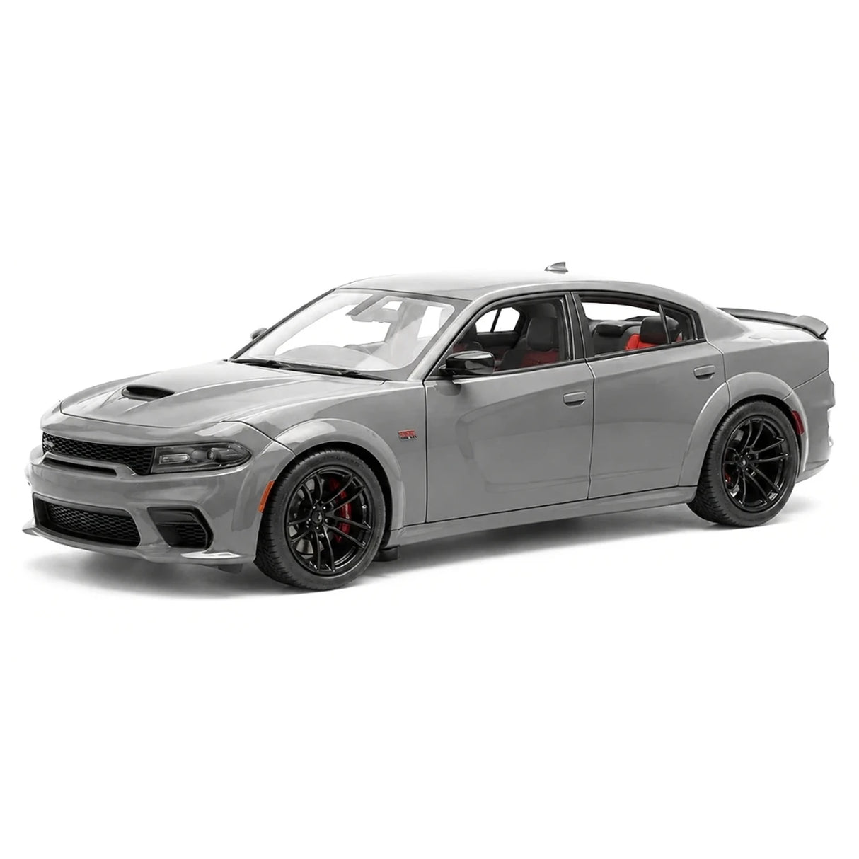 AutoArt Dodge 2020 Charger R-T Scat Pack Widebody رمادي 1:18 – نموذج معدني مصبوب لهواة الجمع
