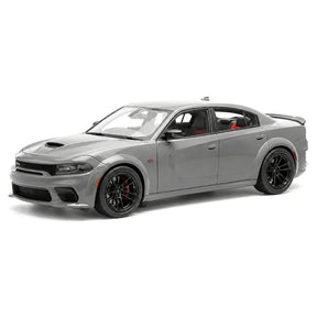 AutoArt Dodge 2020 Charger R-T Scat Pack Widebody رمادي 1:18 – نموذج معدني مصبوب لهواة الجمع