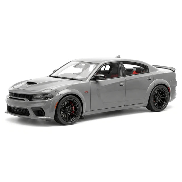 AutoArt Dodge 2020 Charger R-T Scat Pack Widebody رمادي 1:18 – نموذج معدني مصبوب لهواة الجمع