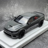 AutoArt Dodge 2020 Charger R-T Scat Pack Widebody رمادي 1:18 – نموذج معدني مصبوب لهواة الجمع