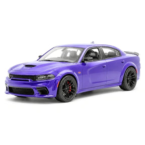 AutoArt Dodge 2020 Charger R-T Scat Pack Widebody Purple 1:18 – Collectible Diecast Model Die-Cast