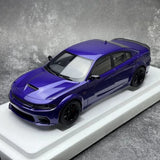 AutoArt Dodge 2020 Charger R-T Scat Pack Widebody Purple 1:18 – Collectible Diecast Model Die-Cast