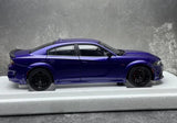 AutoArt Dodge 2020 Charger R-T Scat Pack Widebody Purple 1:18 – Collectible Diecast Model Die-Cast