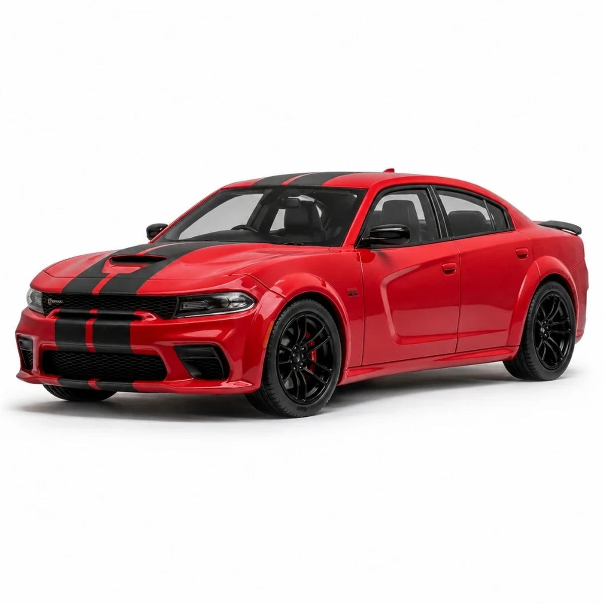 AutoArt Dodge 2020 Charger R-T Scat Pack Widebody Red 1:18 – Collectible Diecast Model Die-Cast
