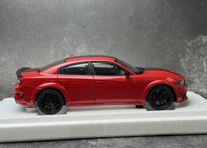 AutoArt Dodge 2020 Charger R-T Scat Pack Widebody Red 1:18 – Collectible Diecast Model Die-Cast