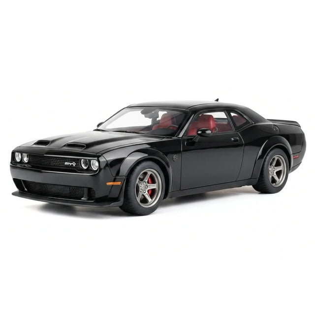 AutoArt Dodge 2023 Challenger SRT Super Stock Black 1:18 – Collectible Diecast Model Die-Cast