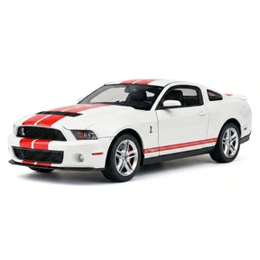 AutoArt Ford 1967 Shelby Mustang GT500 1:18 Rosso e Bianco – Modello da collezione pressofuso