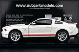 AutoArt Ford 1967 Shelby Mustang GT500 1:18 Rosso e Bianco – Modello da collezione pressofuso