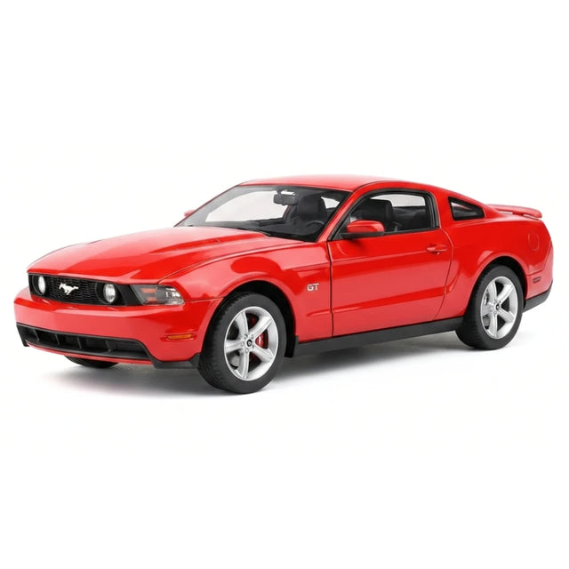 AutoArt فورد 2010 موستانج GT ريد 1:18 – نموذج معدني قابل للجمع مصبوب.