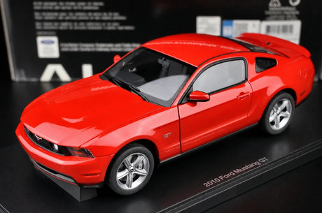AutoArt Ford 2010 Mustang GT Red 1:18 – Collectible Diecast Model Die-Cast