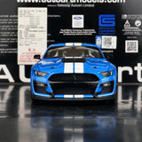 AutoArt Ford 2010 Shelby Mustang GT500 Blue 1:18 – Modello da collezione pressofuso