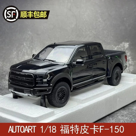 AutoArt Ford 2019 F-150 Raptor SuperCrew Black 1:18 – Collectible Diecast Model Die-Cast