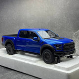 AutoArt Ford 2019 F-150 Raptor SuperCrew Blue 1:18 – Collectible Diecast Model Die-Cast