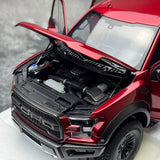 AutoArt Ford 2019 F-150 Raptor SuperCrew Red 1:18 – Collectible Diecast Model Die-Cast