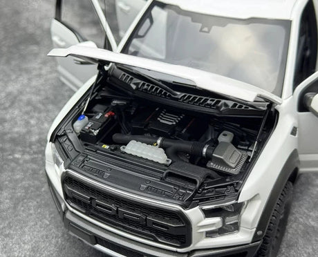 AutoArt Ford 2019 F-150 Raptor SuperCrew White 1:18 – Collectible Diecast Model Die-Cast