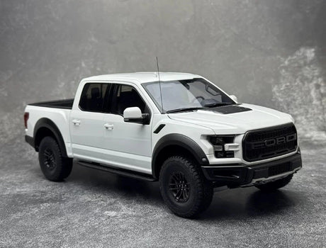 AutoArt Ford 2019 F-150 Raptor SuperCrew White 1:18 – Collectible Diecast Model Die-Cast