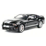 AutoArt Ford 2020 Mustang Shelby GT500 Schwarz 1:18 – Sammler-Modellauto aus Druckguss
