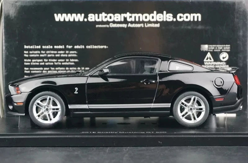 AutoArt Ford 2020 Mustang Shelby GT500 Black 1:18 – Sammelobjekte aus Druckguss