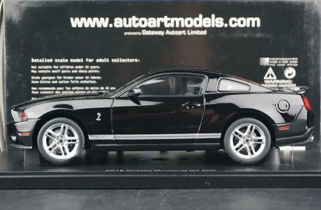 AutoArt Ford 2020 Mustang Shelby GT500 Black 1:18 – Collectible Diecast Model Die-Cast